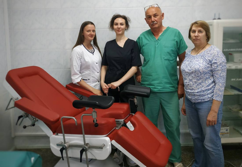 Оновлення обладнання гінекологічного відділення в одній з лікарень Рівненської області